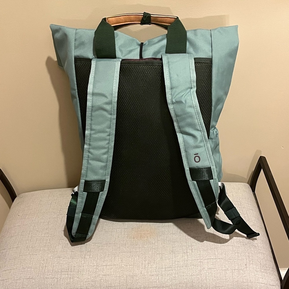 NWOT DOTERRA Backpack / Satchel
in Sage & Forest, Plum Interior - Picture 8 of 8